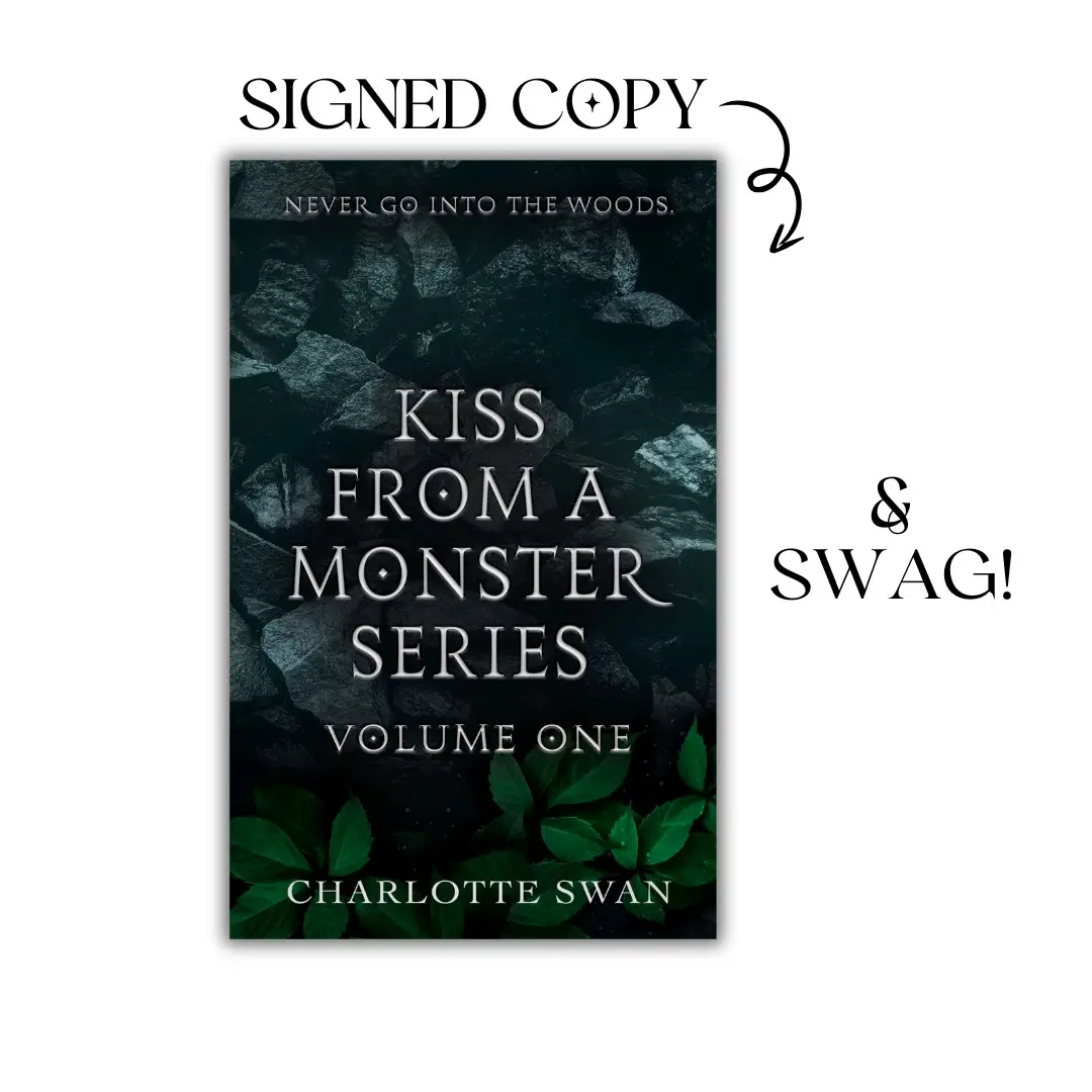 Steamy Monster Romance Collection & Swag - Kiss From a Monster Series Volume One + Art and Stickers