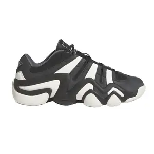 adidas Mens Crazy 8 Low Basketball Sneakers Shoes - Black