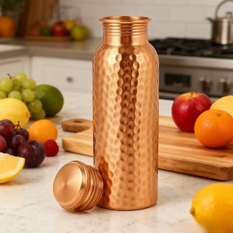 Why Copper Bottles Are Trending? | Benefits + Stylish Design Reusable Portable Water Bottles Traveler Water Bottle Drink Containers