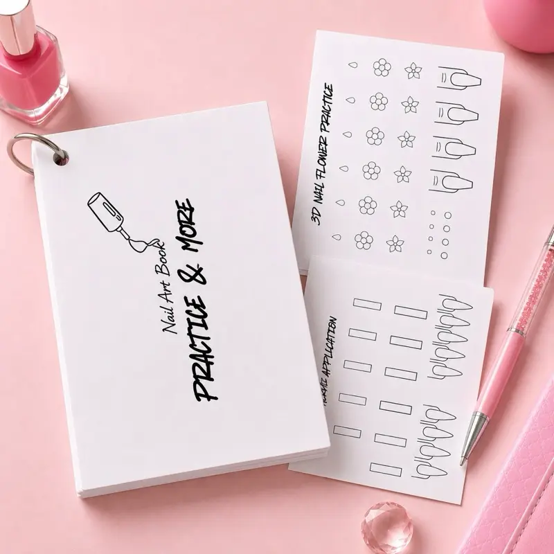 Beginner Nail Tech Practice Book