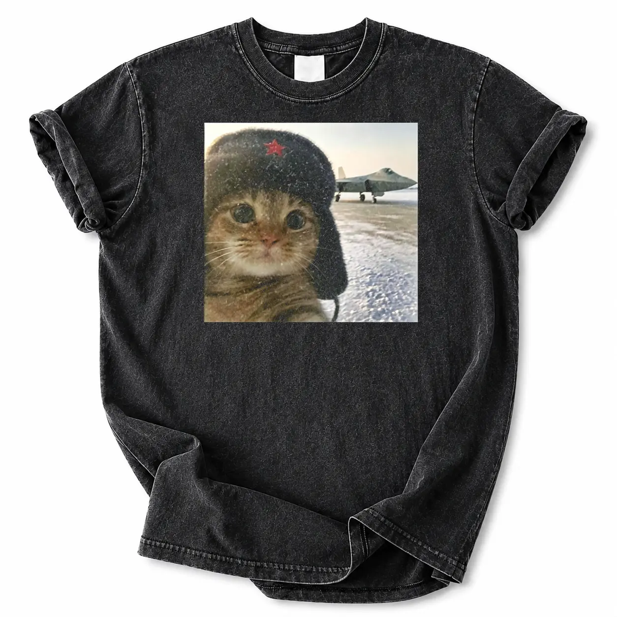 Retro Funny Vintage Graphic Tee, Funny cat T-Shirt, Unisex Meme Cringe Funny Dumb Shirt, Menswear Womenswear Streetwear102002