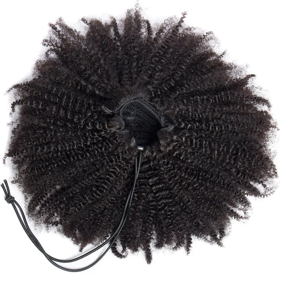 Afro Kinky Curly Hair Ponytail Extensions Afro Kinky Curly Hair Ponytail Extensions