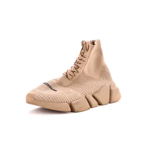 Pre-owned Balenciaga Women's Speed 2.0 Lace Up Sneakers Technical Knit by Rebag