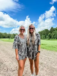 Opening Day Bottomland Romper - Shortsleeve Overalls for Women Casual Suits