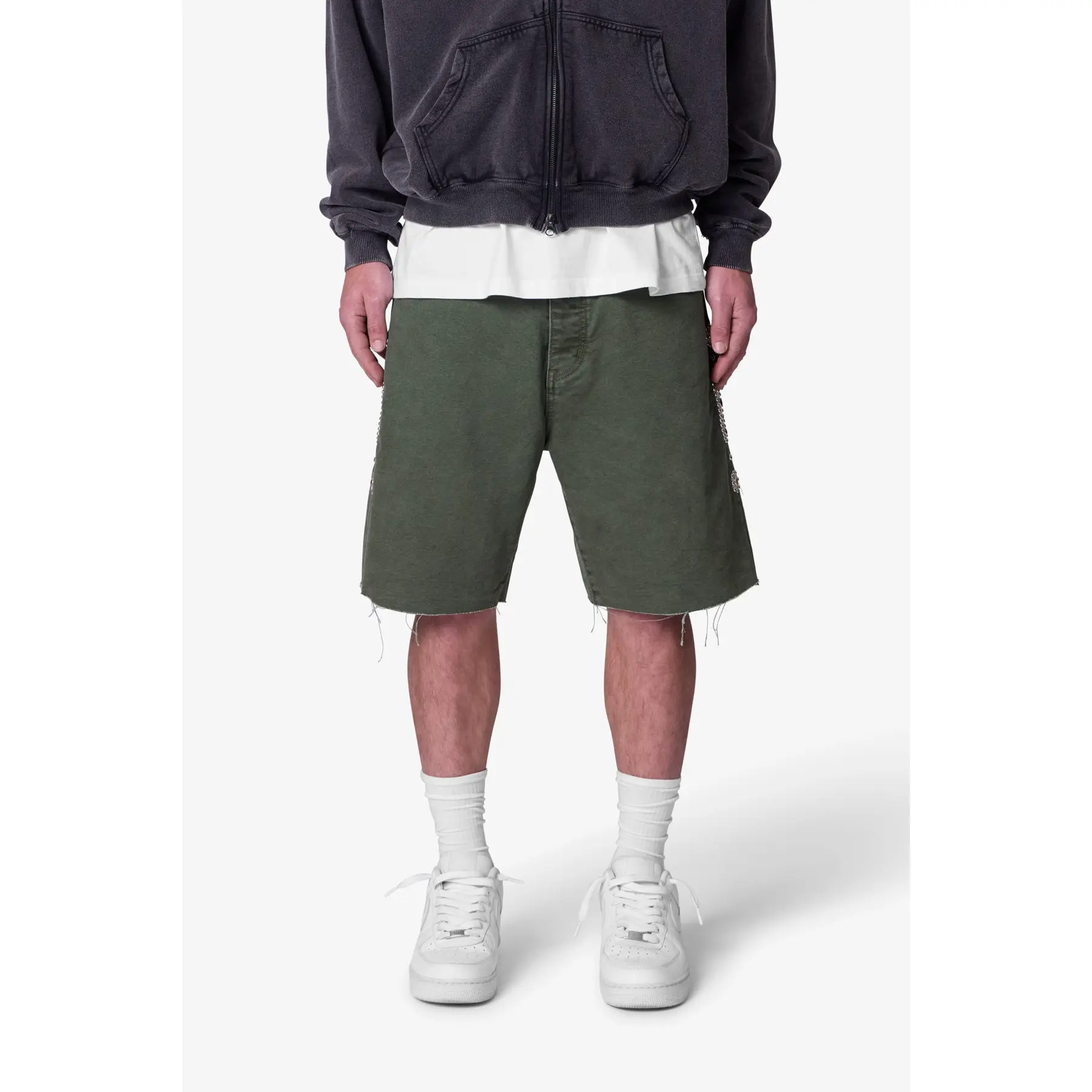mnml Mojave Canvas Shorts - Olive