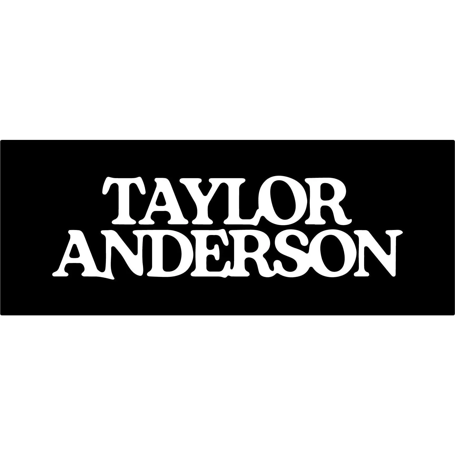 Taylor Anderson Logo Sticker