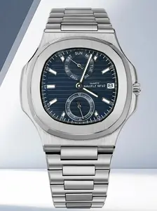 NAVIFLZ NFVZ  Luxury Men Wristwatch Business Waterproof Luminous Date Man Watch Stainless Steel Men's Quartz Watches Relogio Masculino