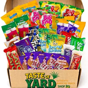 The BIGG Caribbean BOX – 40+ Item Caribbean-Inspired Snack Box