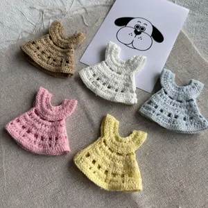 Wholesale 10-15cm Bjd Doll Clothes, 8-Piece Set, Toy Accessories, Plush Costume for Action Figures, Ideal Gift