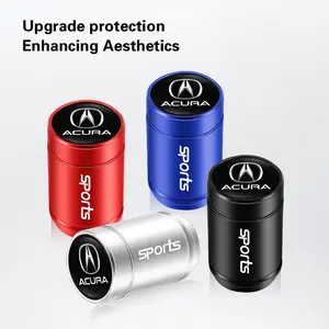 4Pcs Car Badge Wheel Tires Valve Caps Tyre Valve Stem Covers For Acura ADX RDX ZDX Integra NSX MDX TLX CDX ILX RLX TL RL
