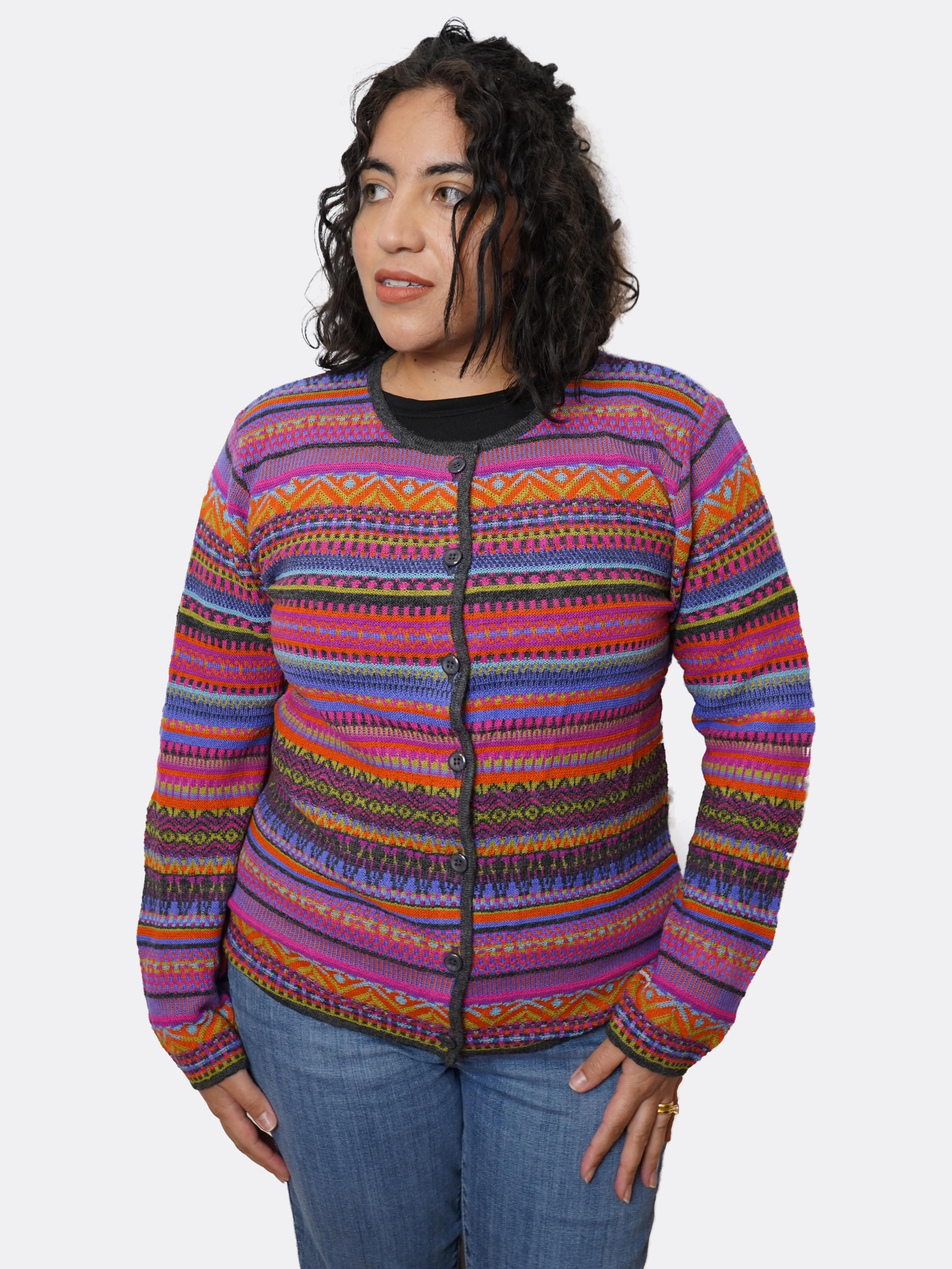 Handmade Alpaca Wool Sweater: Sumaq Sweater, Woven Pullover, Baby Alpaca Wool, New Collection, Women's Coat