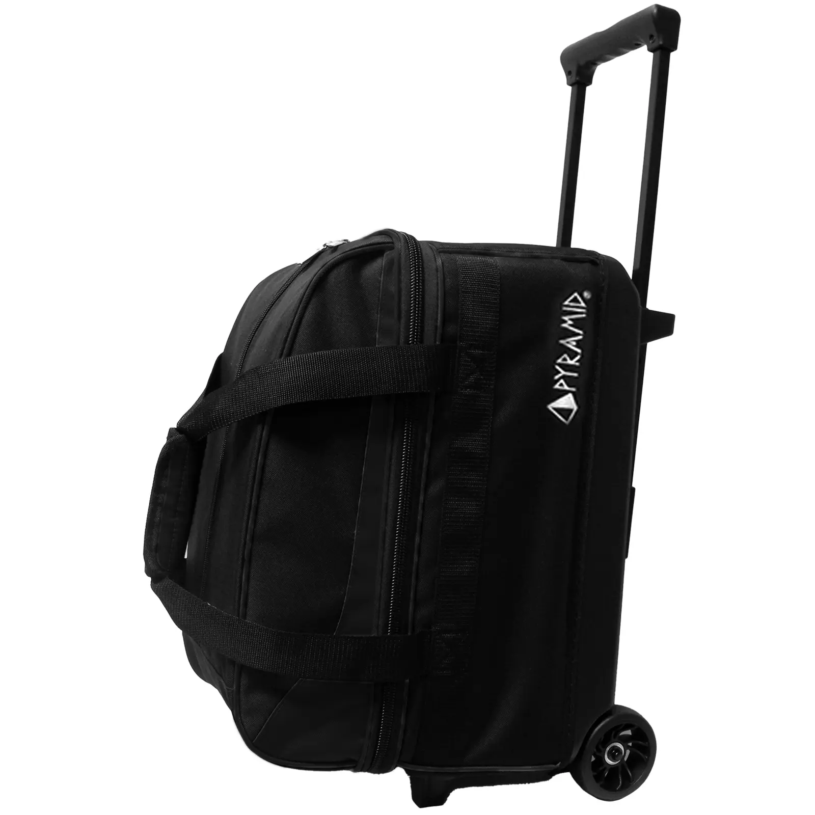 Pyramid Prime Double-Roller Sport Bowling Bag (Black)