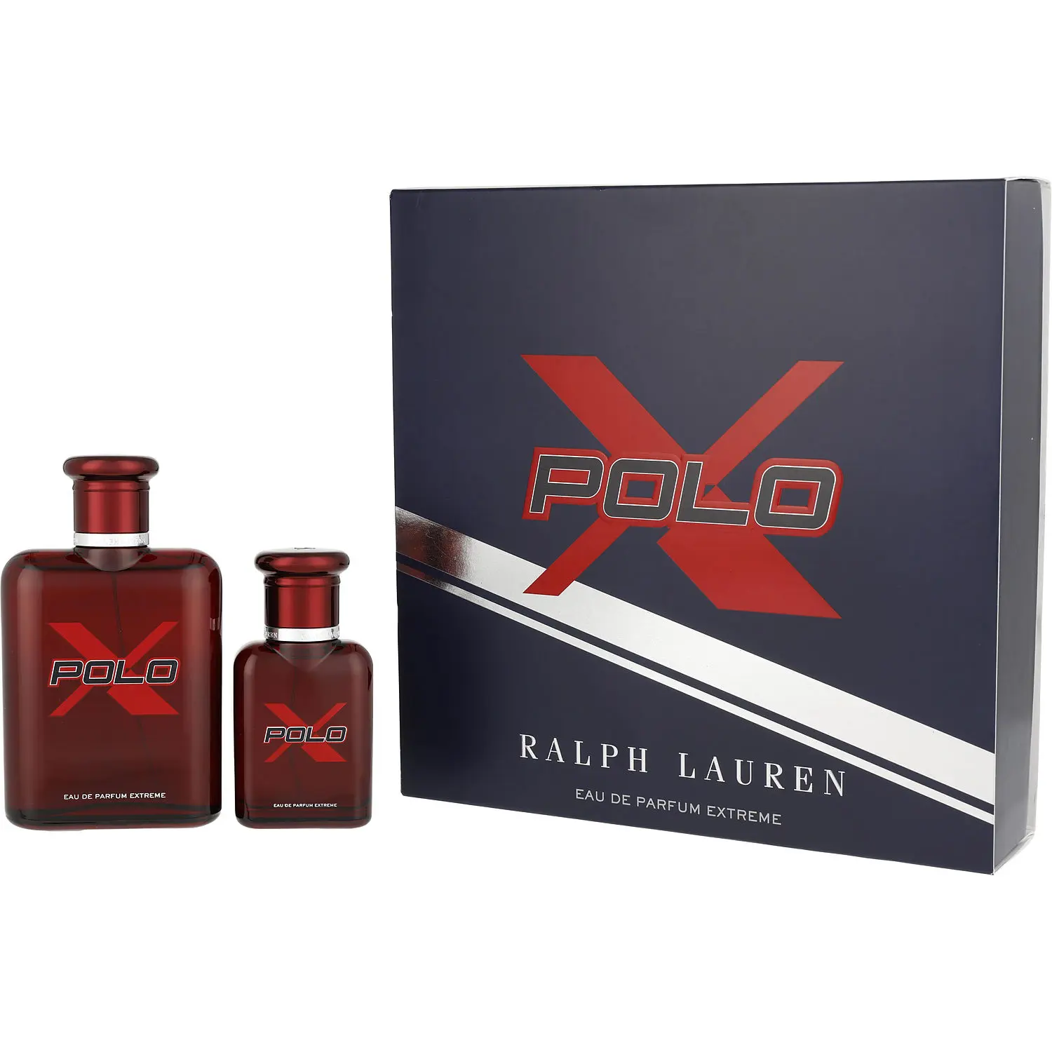 Polo Red Extreme Set-Parfum Spray 4.2 Oz & Eau De Parfum Spray 1.3 Oz For Men