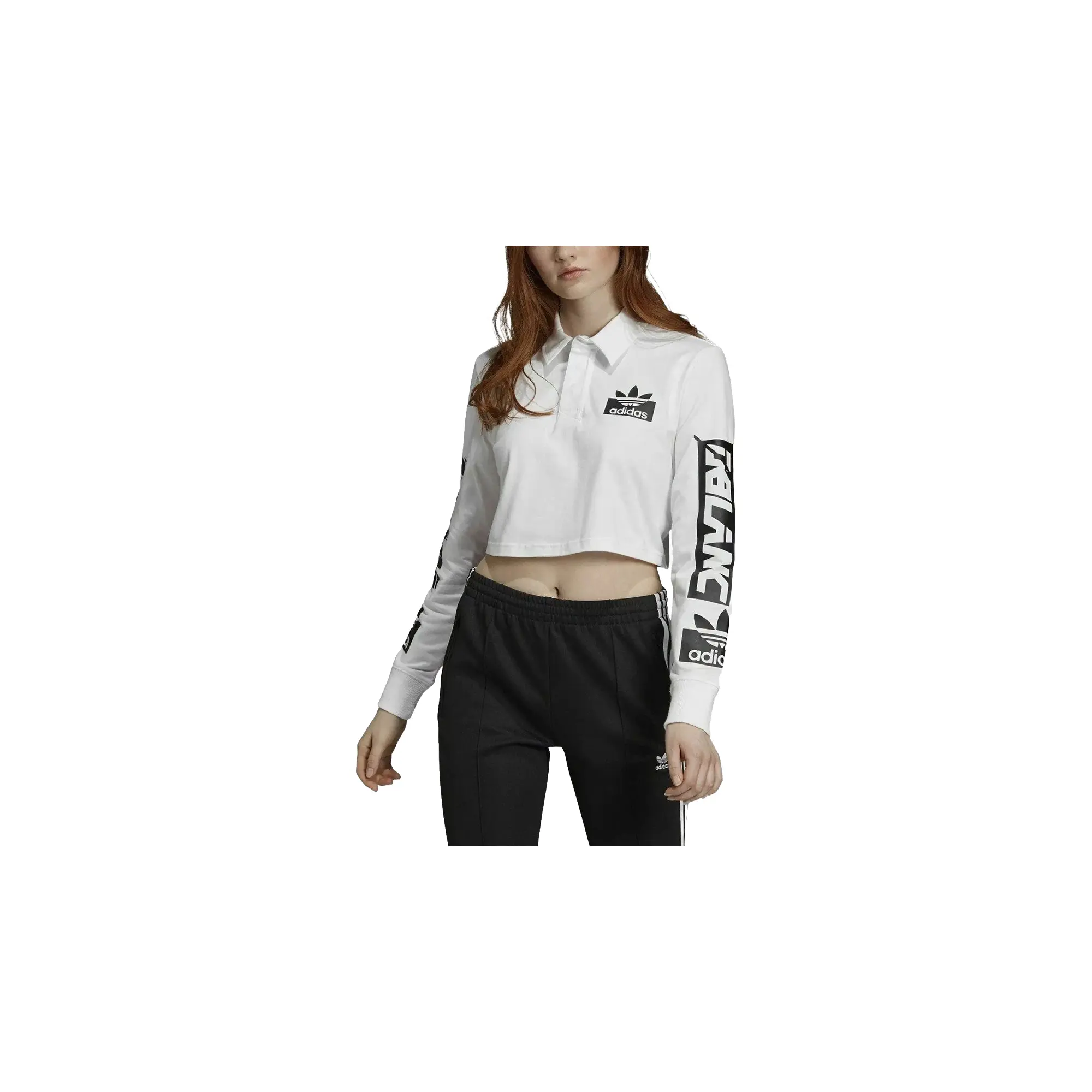 Rugby Polo "WHITE" FI7144