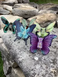 Butterfly hair claw