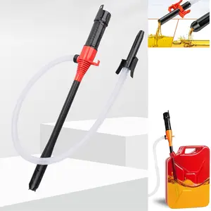 Electric manual pump, portable battery powered delivery pump, used for gasoline, diesel, siphon liquid extractors, oil guide pipes, batteries, red multifunctional liquid suction pipes, portable and emergency pumping equipment, repair tools, oil change too