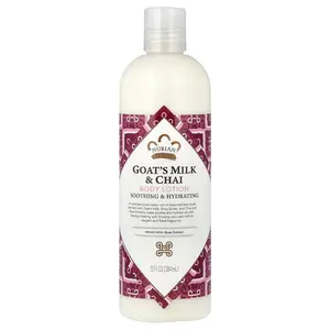 Nubian Heritage Body Lotion, Goat's Milk & Chai, 13 fl oz (384 ml)