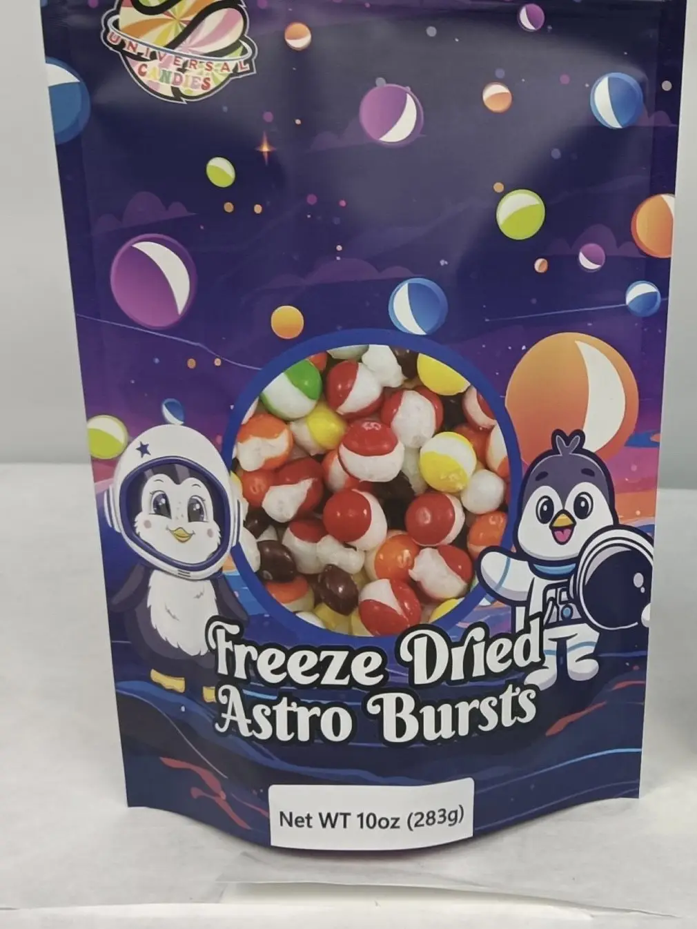 Universal Candies - 10oz Astro Bursts - Freeze Dried Candy Skittles