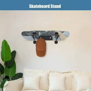 Universal Skateboard Wall Mount Rack, Universal Snowboard Holder, Storage Hanging Rack, Durable & Space-Saving Design