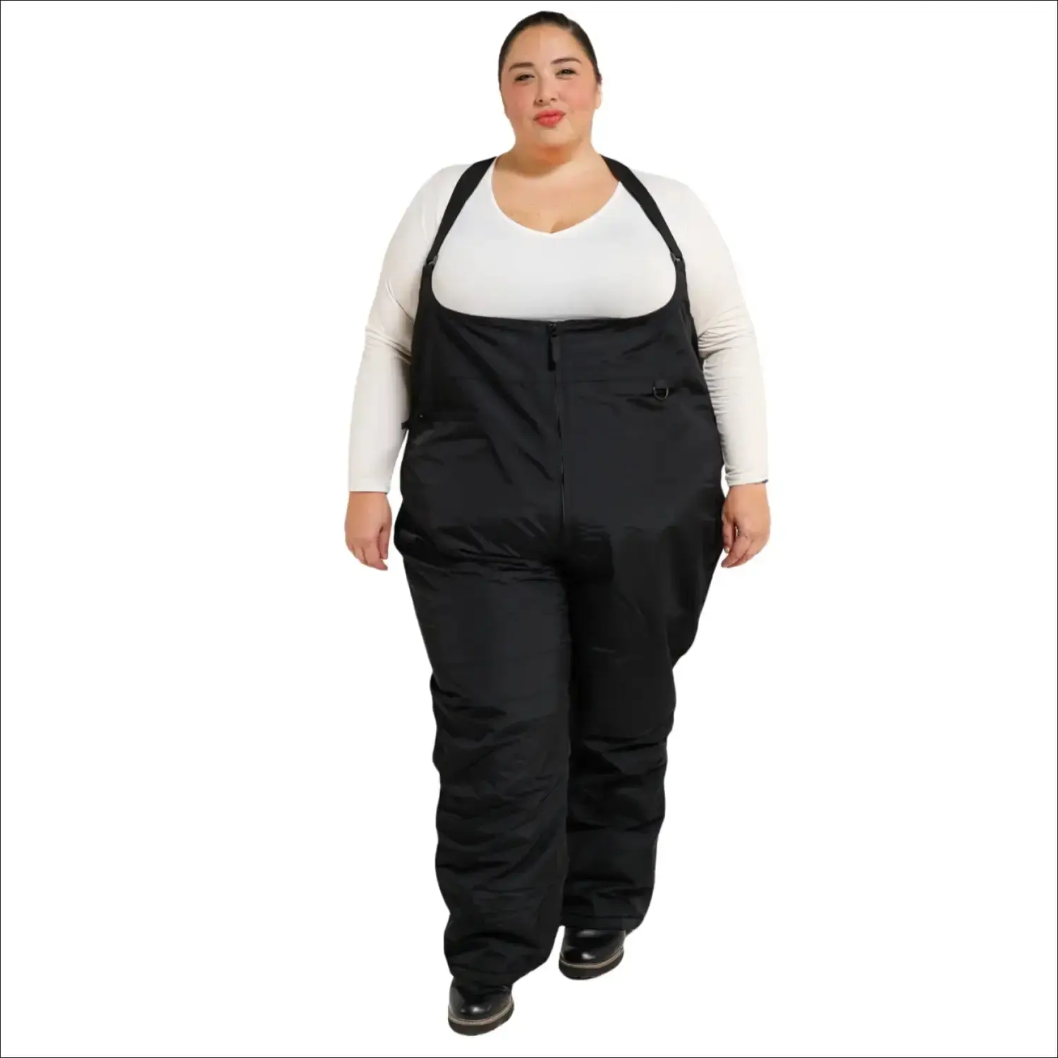 Snow Country Outerwear Women’s Plus Size 1X-6X Vertex Winter Snow Ski Bibs Overalls Regular Short Tall