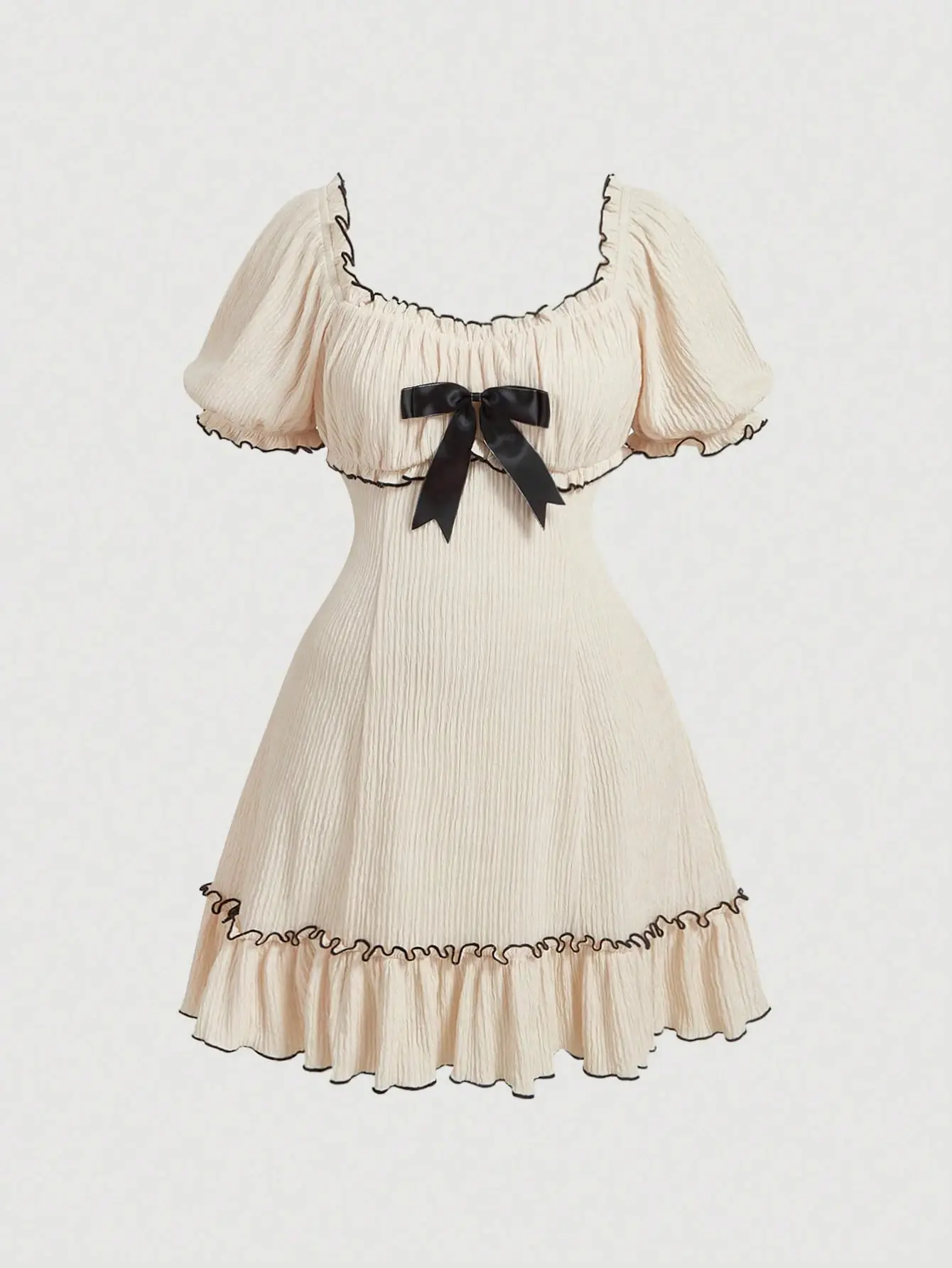 MOD Plus Size Women's Bow Mini Dress  Y2K Vintage Short Dress for Summer,  Vacation, Festivals & Parties - TikTok Shop