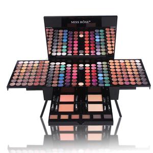 multicolor makeup palette set, 180 color eyeshadow & blush & highlighter palette, portable good girl blush cosmetic palette for women, makeup products