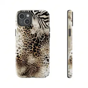 Animal print cheetah zebra tiger phone case retro design, compatible with iPhone 17/16/15/14/13/12/11/X/XS/XSMAX/XR/7P/8P, leopard pattern, sweet and cool style, a great gift for friends, family and yourself. Compatible with Samsung Galaxy S25