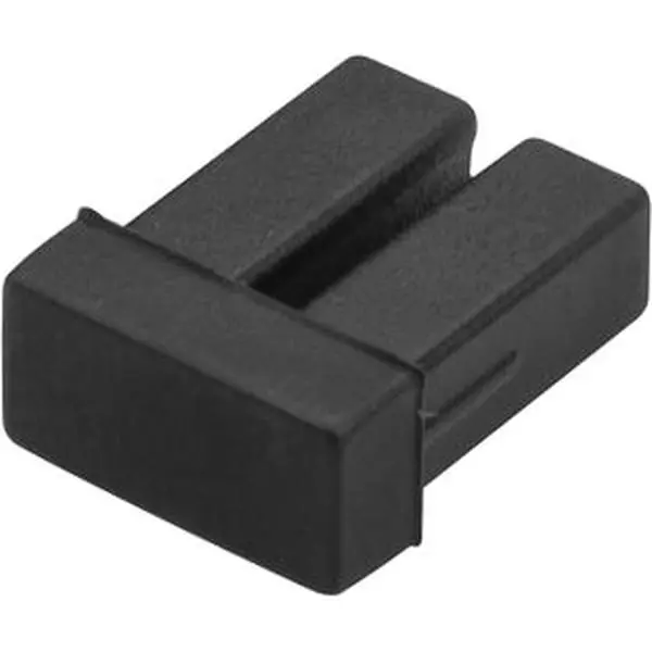 StarTech Authentic Rubber LC SFP Network Dust Covers - High-Quality Dustproof Protective Caps for Fiber Optics Equipment (Pack)