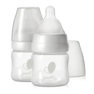 Evenflo Balance + Standard Neck 2oz Bottle 4pc OFFICIAL RETAILER