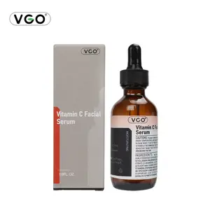 VGO Vitamin C Facial Serum Essence 30ml/60ml Cleanser for Daily Gentle Comfort Moisturizing  Suitable for All Skin Types