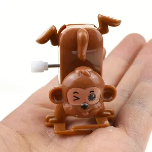 Wind-up Small Animal Wind-up Little Monkey Toy Wind-up Walking Cartoon Animal Toy