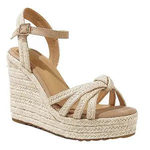 Sandals for Women, Platform Ankle Strap Womens Sandals Open Toe Espadrille Wedge Sandals for Women Concise Casual Summer Womens Shoes