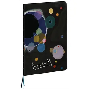 teNeues - A4 Notebook: Several Circles by Wassily Kandinsky, Hardcover - 230 Dot-Grid Pages, Heavy Hardcover, Three Ribbon Markers, Exposed Lay Flat ... A4 Style Notebook with Special Features