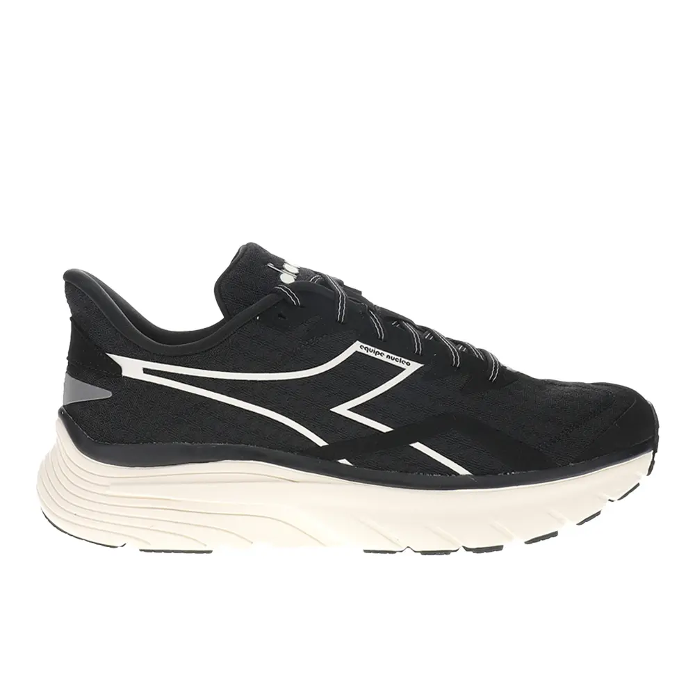 diadora Mens Equipe Nucleo Running Sneakers Shoes - Black