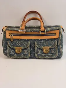 Pre-owned Louis Vuitton denim Travel Bags Monogram Neo Speedy【BF 12】XP02339 coupon