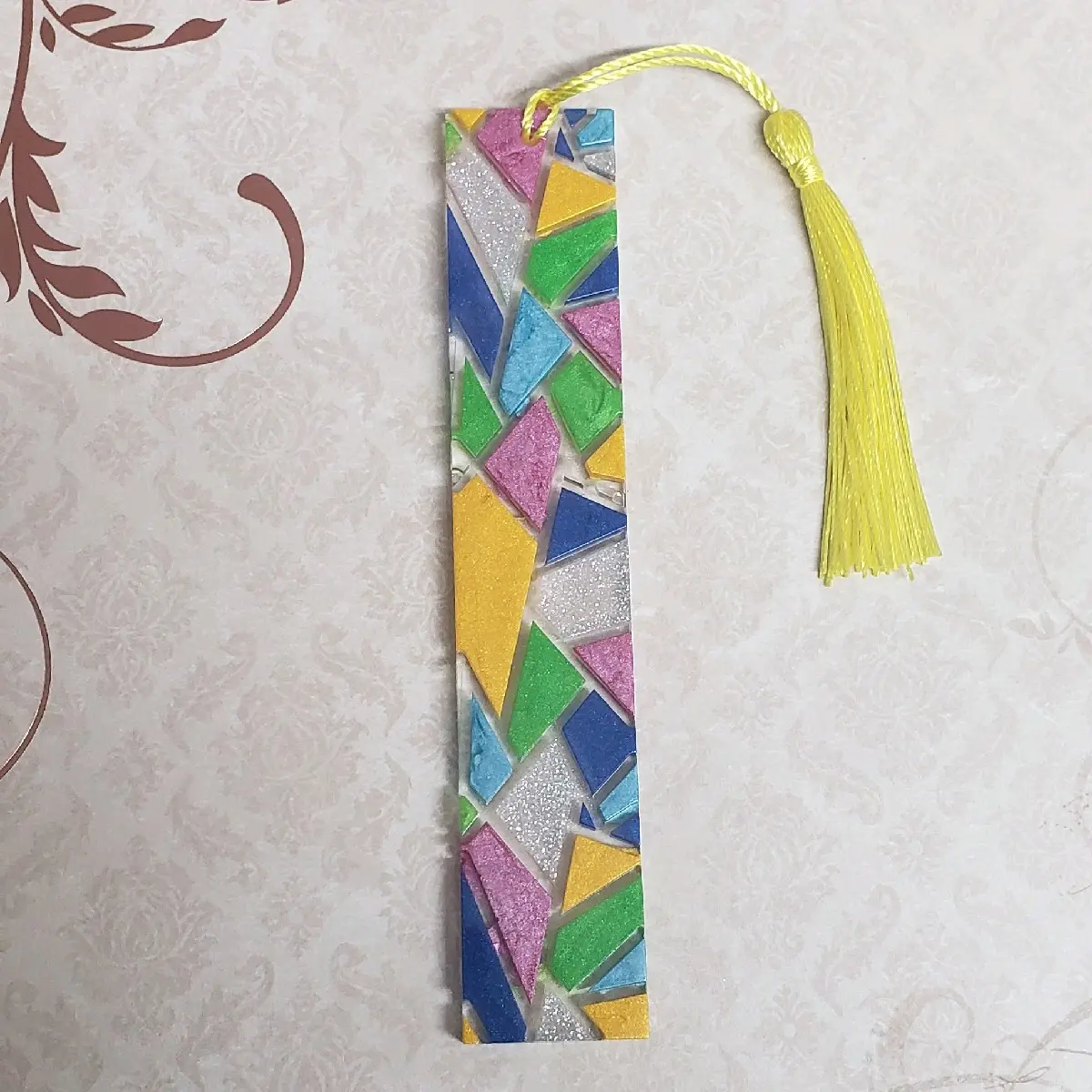 stained glass bookmark