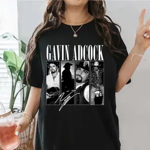 Gavin Adcock Graphic Shirt, Gift For Fan, For Men, For Women, Full Size, Full Color