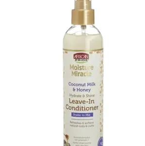 African Pride Moisture Miracle Leave-in Cond Spray Hydrate & Shine, 8 oz