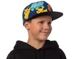 Pokemon Youth Group Gradient Sublimation Snapback Flatbill Hat