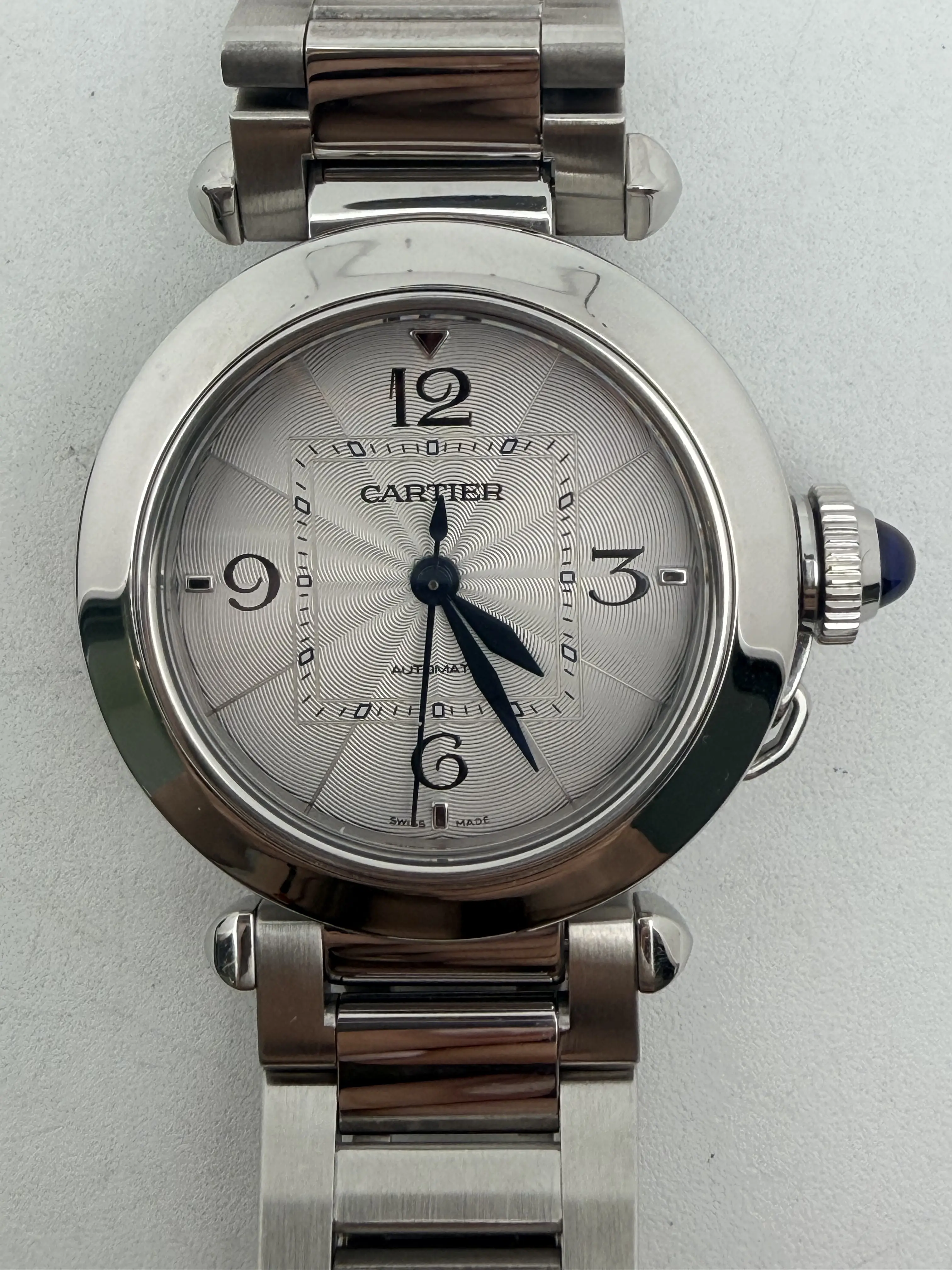 Wa/Cartier Pasha de Cartier Watch, 35 mm, Stainless Steel, Automatic/1862
