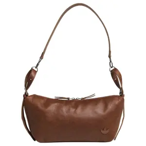 Adidas Originals Women's Belted Logo Adjustable Detachable Shoulder Bag, Brown Men's Crossbody & Luggage Accessory