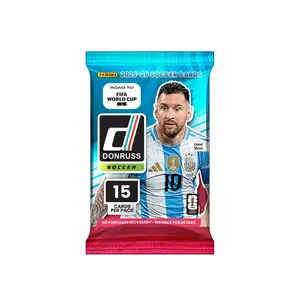 2025-26 Donruss World Cup Soccer: Single Pack from Blaster Box, Panini Donruss Road to FIFA World Cup