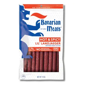 Bavarian Meats Hot & Spicy Lil' Landjaeger Snack Sticks - 10oz
