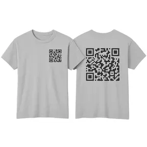 Funny "FU" QR Code Unisex T-Shirt Heavy Cotton - Funny Shirt - Unique Gift Menswear Soft