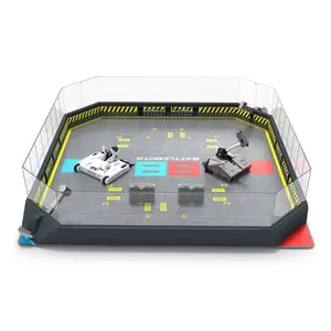 HEX BOTS BattleBots Arena Bite Force & Blacksmith Remote Controller Robots, Boy Kid Toys with 20+ Pieces, Cool Boy Gifts, STEM Electric Toys for Ages 8+, Batteries Included