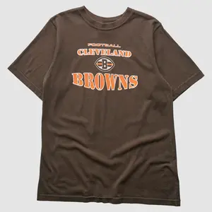 Cleveland Browns 2000s T-Shirt - Brown - S