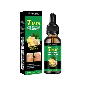 JAYSUING Ginger Nail Treatment | Vitamin E & Plant Essential Oils for Nail Care | Supports Recovery from Onychomycosis, Paronychia, & Nail Deformation | Comforting Manicure & Nail Art Solution Ginger Nail Ginger Nail