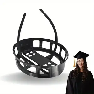 Grad Cap Headband Insert Graduation Cap Headband Plastic Graduation Cap Insert Headband Secure Hairstyle Gifts For Graduates