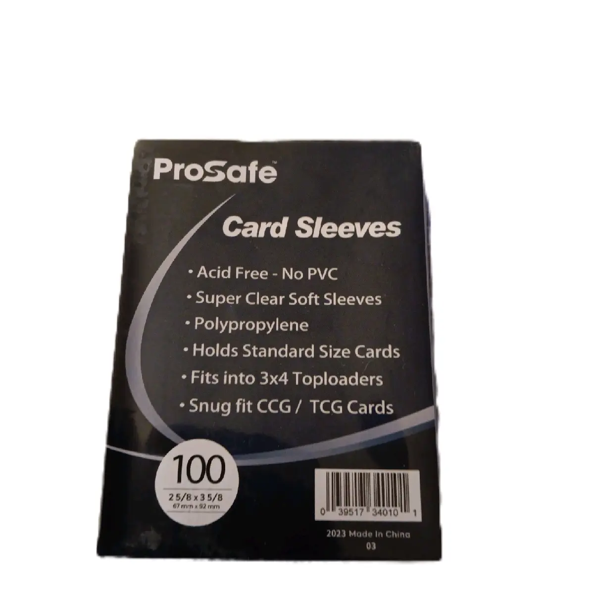 Pro safe Card Sleeve Pro safe Card Sleeve
