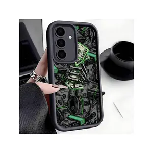 Money 1pc Unique Creative Dollar Bill Print Anti-Slip  Phone Case, With Samsung Galaxy Series A54/A53/A52(A52S Compatible)/A34(5G)A32(5G)/A14(5G)/A13 5G/A04S/S21/S21U/S22/S22U/S23/S23+/S23U And S24 Series A15/A35(5G)/A55(5G)/A25(5G), Scratch Resistant